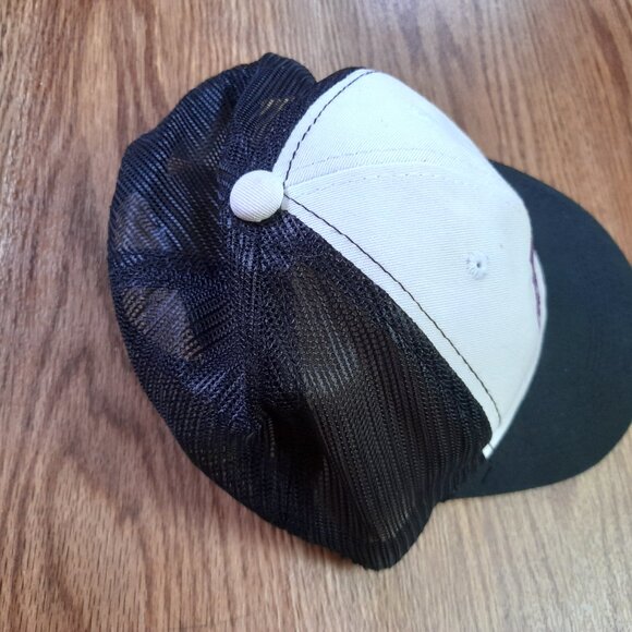 Vintage Trucker Hat JBT Transport Mesh Snapback Cap Black Purple White - Picture 10 of 12